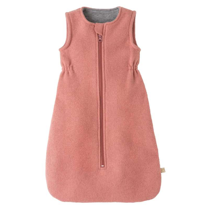 Sac de dormit fără mâneci din lână fiartă - Rose [1]