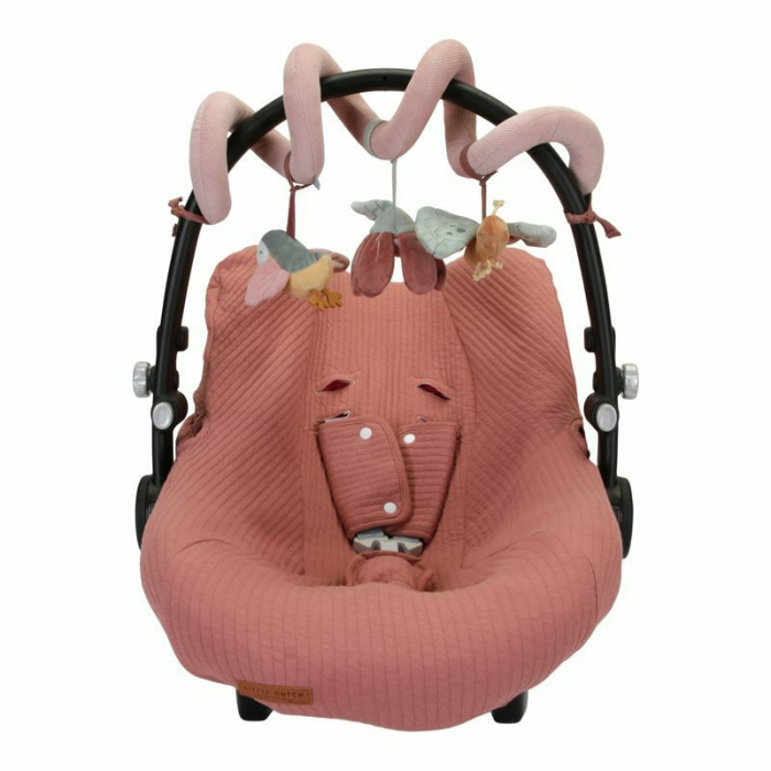 Spirală Jucărie pentru Leagăn și Cărucior Flowers & Butterflies [4]