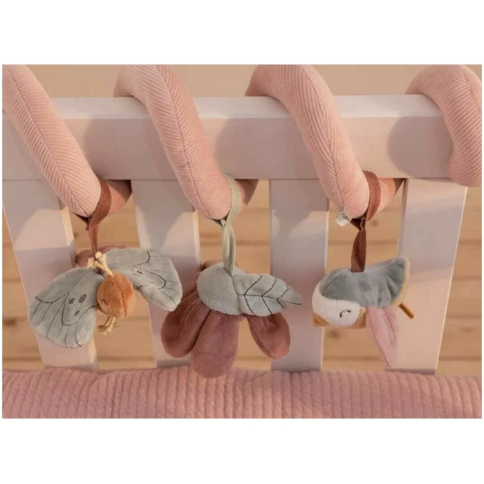 Spirală Jucărie pentru Leagăn și Cărucior Flowers & Butterflies [3]