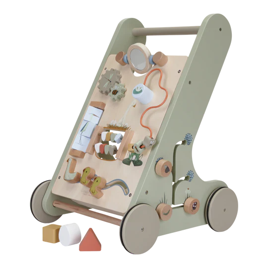 JUCARII - Antemergator din lemn FSC cu activitati Little Goose