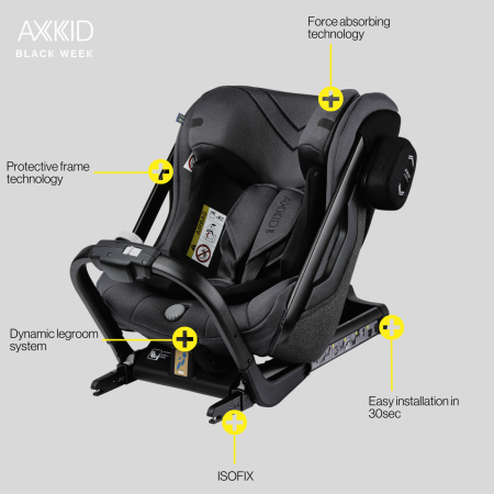 Axkid One 2 Granite Melange   + Husa de vara cadou [1]