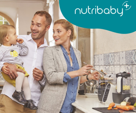 Babymoov - Robot multifunctional Nutribaby + 6 in 1 Industrial Grey [8]