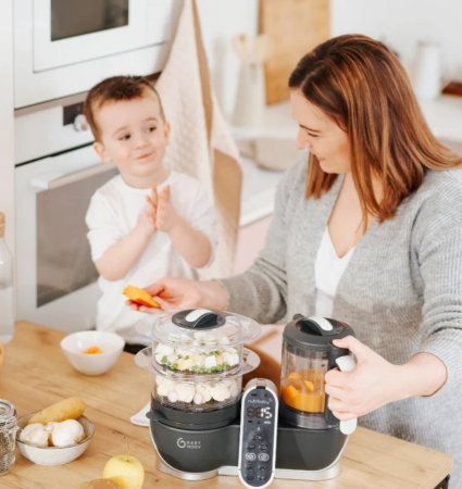 Babymoov - Robot multifunctional Nutribaby + 6 in 1 Industrial Grey [6]