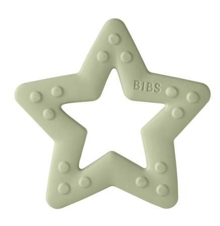 Biberoane & Accesorii - BIBS- Jucarie de dentitie in forma de steluta, Sage