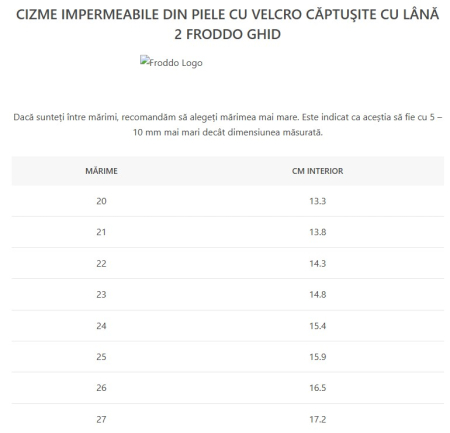 Cizme de zăpadă Froddo Dark Blue [5]