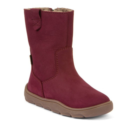Primii pasi - Ghete - BAREFOOT ZERU TEX BOOT Bordeaux