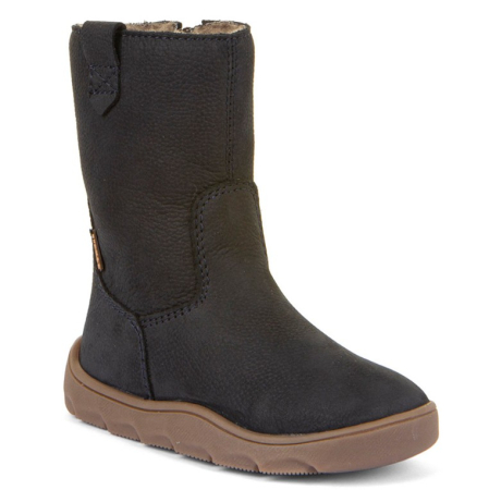 Primii pasi - Ghete - BAREFOOT ZERU TEX BOOT Dark blue
