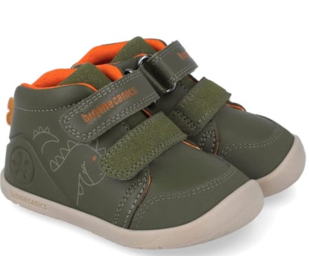 Primii pasi - Ghete Neimblanite Calapod Lat Wider, Verde - 251162-B788