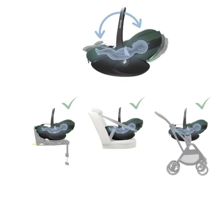 Maxi-Cosi PEBBLE 360 PRO2 reclinabilă - I-Size [16]