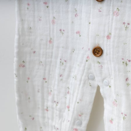 Overall Muselina Bebelusi  Flori [2]