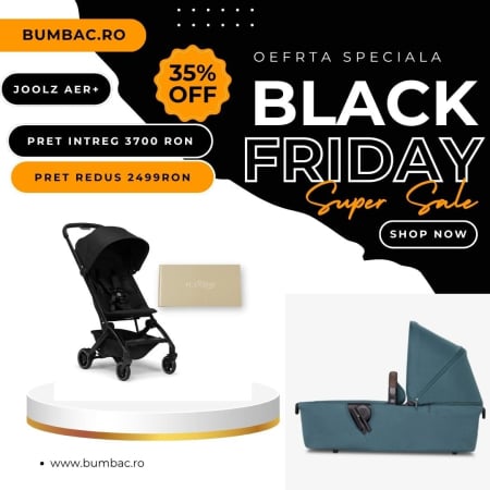 SUPER OFERTE LA CARUCIOARE - PACHET 2 IN 1 JOOLZ AER+ CU LANDOU