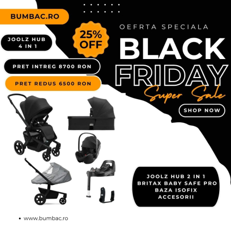 SUPER OFERTE LA CARUCIOARE - PACHET 4 IN 1 JOOLZ HUB