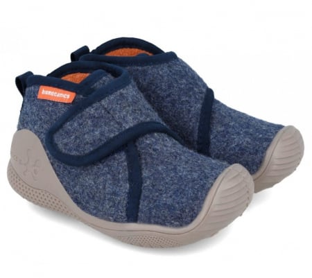 Interior - Pantofi Biomecanics 241150-A089 Fieltro Azul Marino