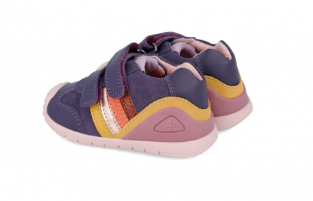 Pantofi copii fete din piele Biomecanics, Mov - 241110-D783 [3]