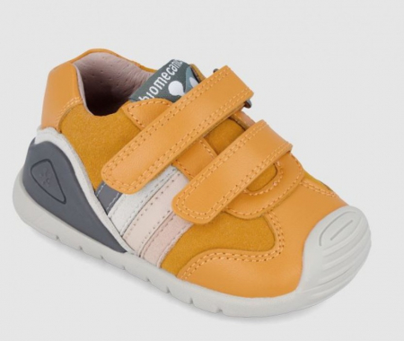 ÎNCĂLȚĂMINTE - Pantofi sport din piele baieti Biomecanics 241110-B240