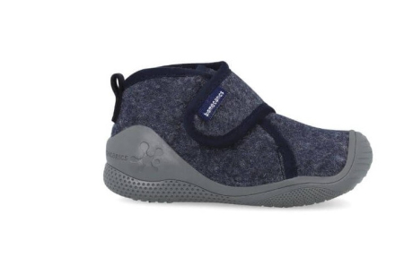 Pantofiori de interior copii baieti din textil Biomecanics, Albastru - 251140-A371 [3]