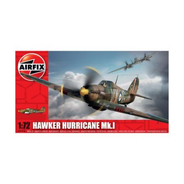 KIt aeromodele Airfix 01010 Avion Hawker Hurricane Mk.I Scara 1:72 [1]