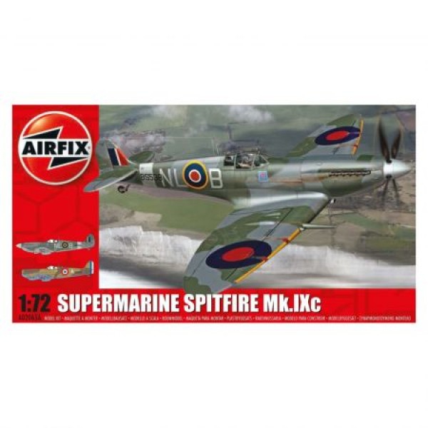 Kit aeromodele Airfix 02065A Avion Supermarine Spitfire MkIXc Scara 1:72  [1]