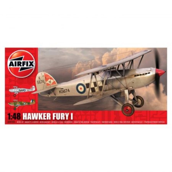 Kit aeromodele Airfix 4103 Avion Hawker Fury I Scara 1:48  [1]