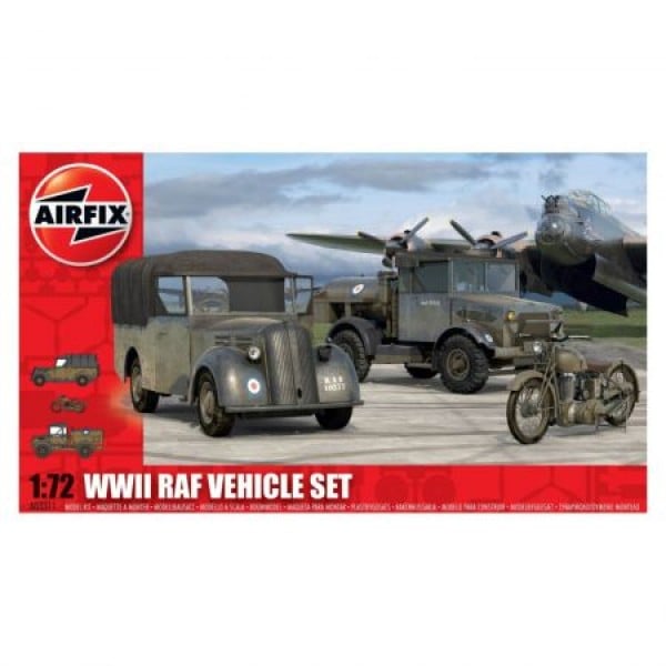 Kit automodele Airfix 3311 WWII RAF Vehicle Set Scara 1:72 [1]