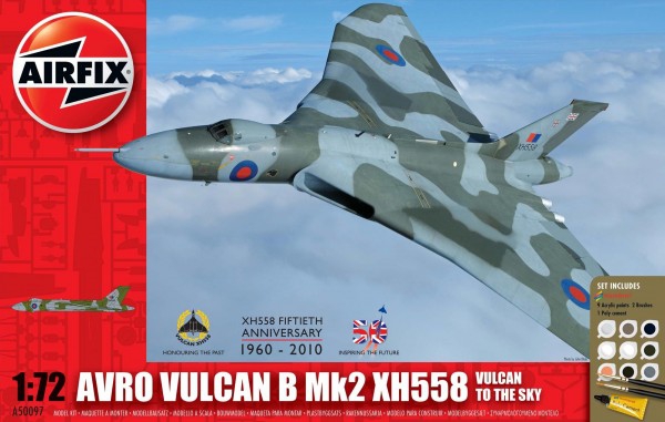 Kit constructie Airfix avion  Avro Vulcan B Mk2 XH558 scara 1:72 [1]
