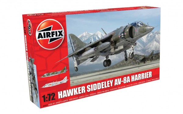 Kit constructie Airfix avion Hawker Siddeley Harrier AV-8A [1]