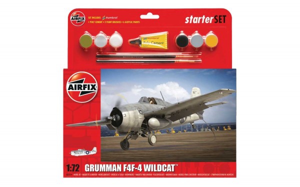 Kit constructie Airfix Grumman F4F-4 Wildcat  [1]