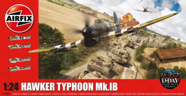 Kit constructie Airfix Hawker Typhoon MkIb scara 1:24 [1]