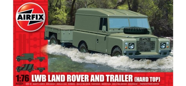 Kit constructie Airfix LWB Land Rover si Trailer [1]