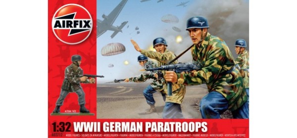 Kit constructie Airfix soldati German Paratroops WWII [1]
