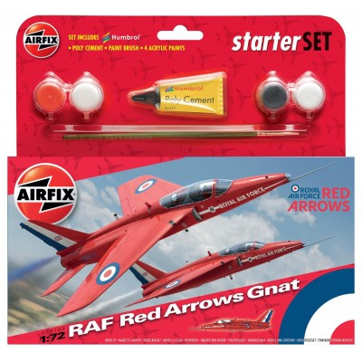 Kit constructie Avion RAF Red Arrows  Gnat [1]