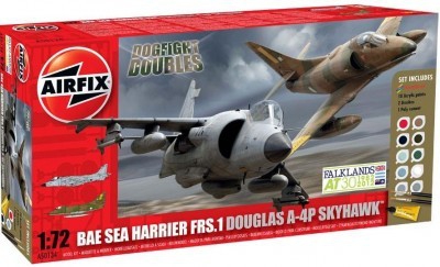 Kit constructie Set Bae  Sea Harrier Douglas Skyhawk [1]