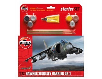 Kit constructie si pictura avion Hawker Harrier GR1 [1]