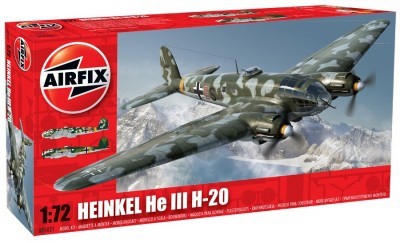 Kit constructie si pictura avion Heinkel He-III [1]