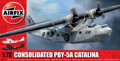 Kit constructie si pictura avion PBY-5A Catalina [1]