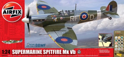 Kit constructie si pictura avion Supermarine Spitfire Mk VB scara 1/24 [1]