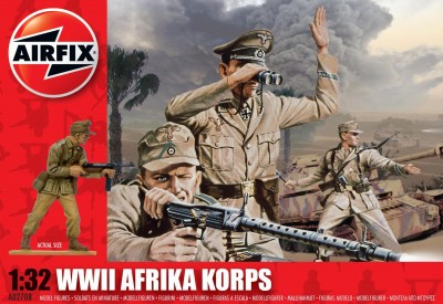 Kit constructie si pictura soldat Afrika Korps [1]