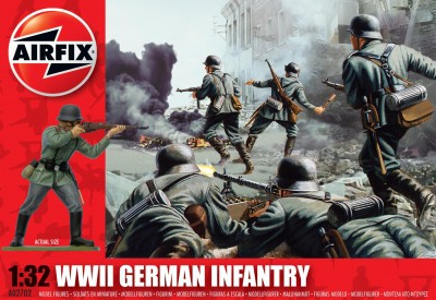Kit constructie si pictura soldat german infanterie  [1]