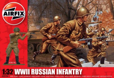 Kit constructie si pictura soldati rusi infanterie [1]