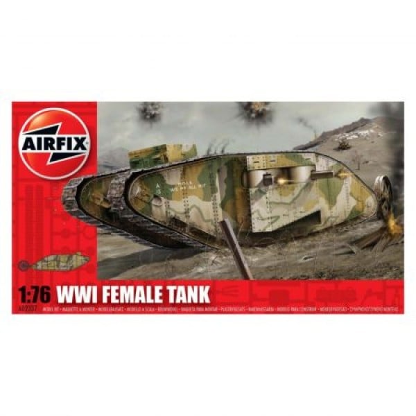 Kit modelism Airfix 02337 Tanc WWI Female Tank Scara 1:76 [1]
