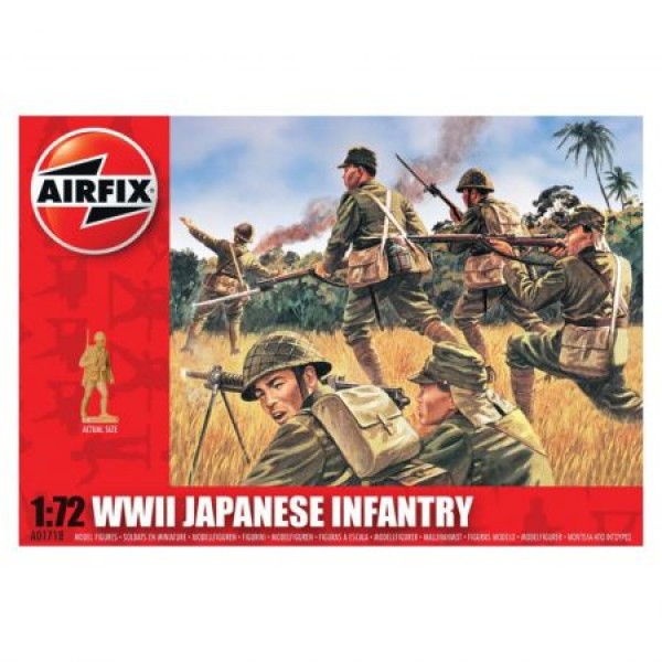 Kit soldati Airfix 01728 Set 48 soldati WWII Infanterie Japoneza scara 1:72 [1]