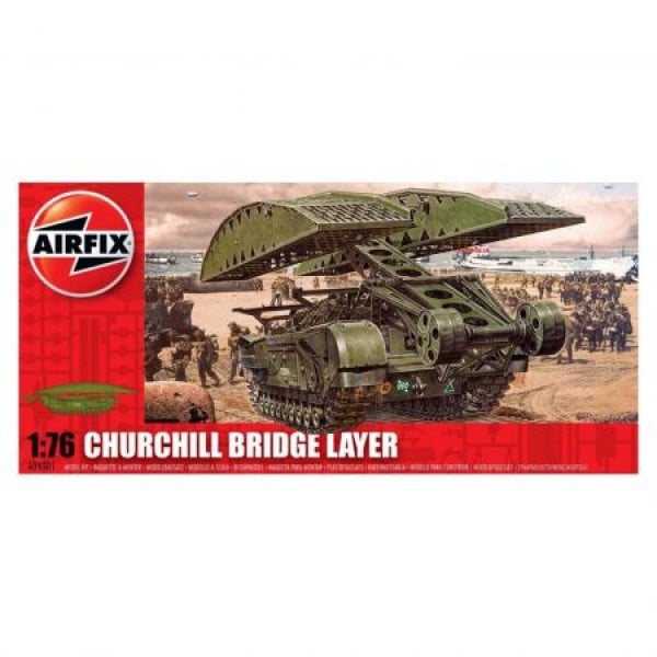 Kit tanc Airfix 4301 Tanc Churchill Bridge Layer Scara 1:76  [1]