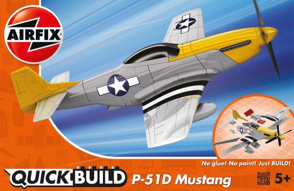 Macheta avion de construit Mustang P-51D [1]