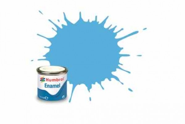 Vopsea modelism Humbrol 0518 Email Numar 47 Sea Blue Gloss 14 ml [1]