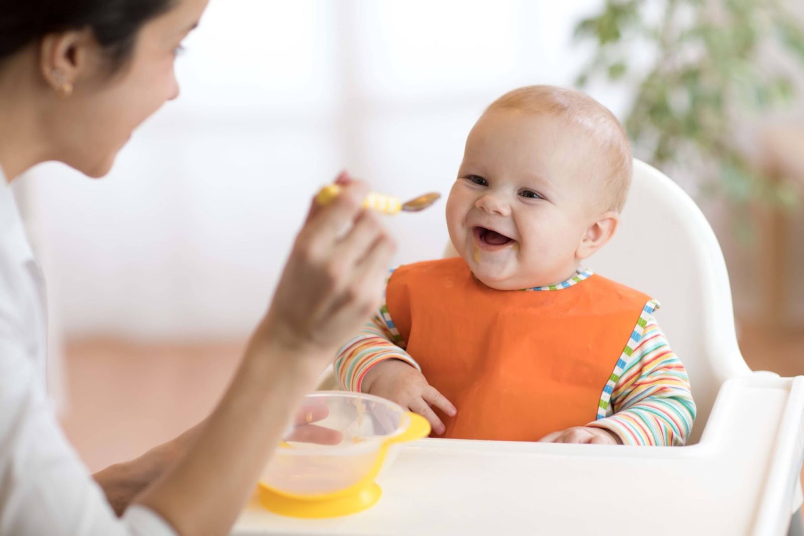 Diversificarea la bebelusi: Cand, Cum si cu Ce alimente se incepe?