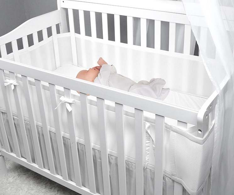 comfort Eve Alarming Set protectie, captuseala din plasa respirabila pentru patut bebe | Empria