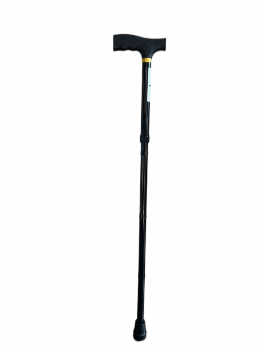 Baston telescopic pliabil de mers, cu maner ergonomic, ajustabil 83-93 cm [1]