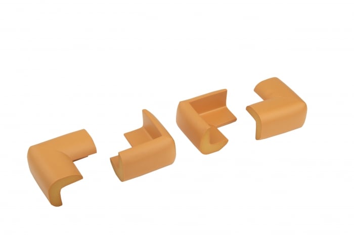 Set 4 bucati groase protectii colturi mobilier, 3.5×1.2×5.5 cm, Diverse culori buy4baby.ro imagine noua