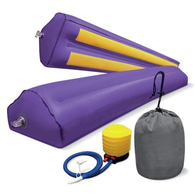 Set bumpere gonflabile protectie pat, Empria, 2 bucati, portabile, 120x20x15 cm [1]