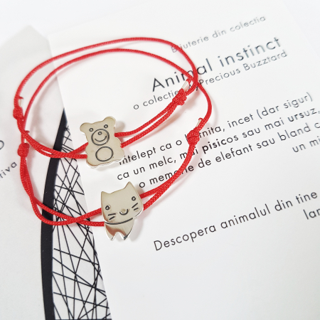 Animal Instinct - Bratara Animal Instinct - animale - argint 925